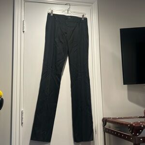 Size 38 dolce and gabana trouser pant. Black in black stripe.
